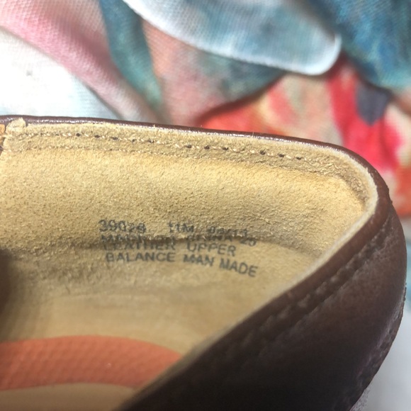 Clarks Un Structured Leather Flats 11M - Picture 5 of 11